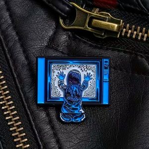 Poltergeist Enamel Pin Badge